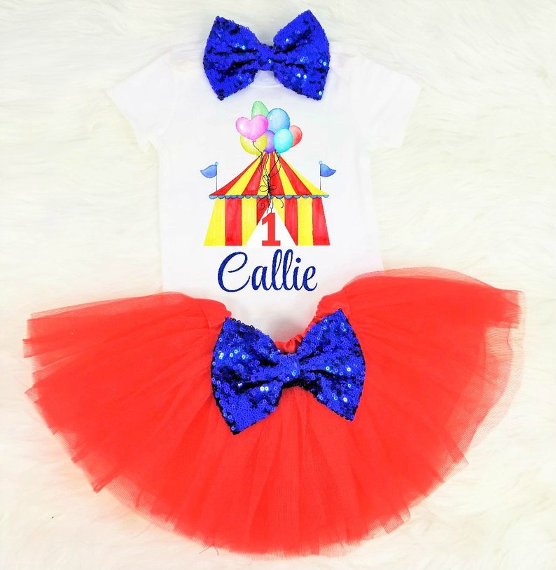 first birthday circus outfit girl