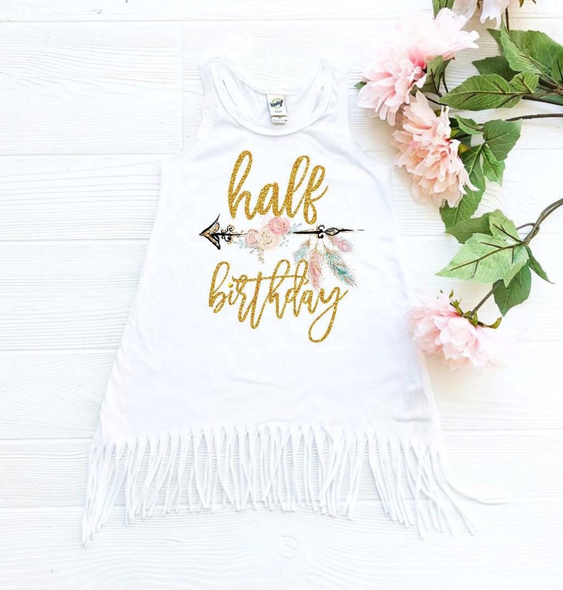 6 month birthday outfit girl