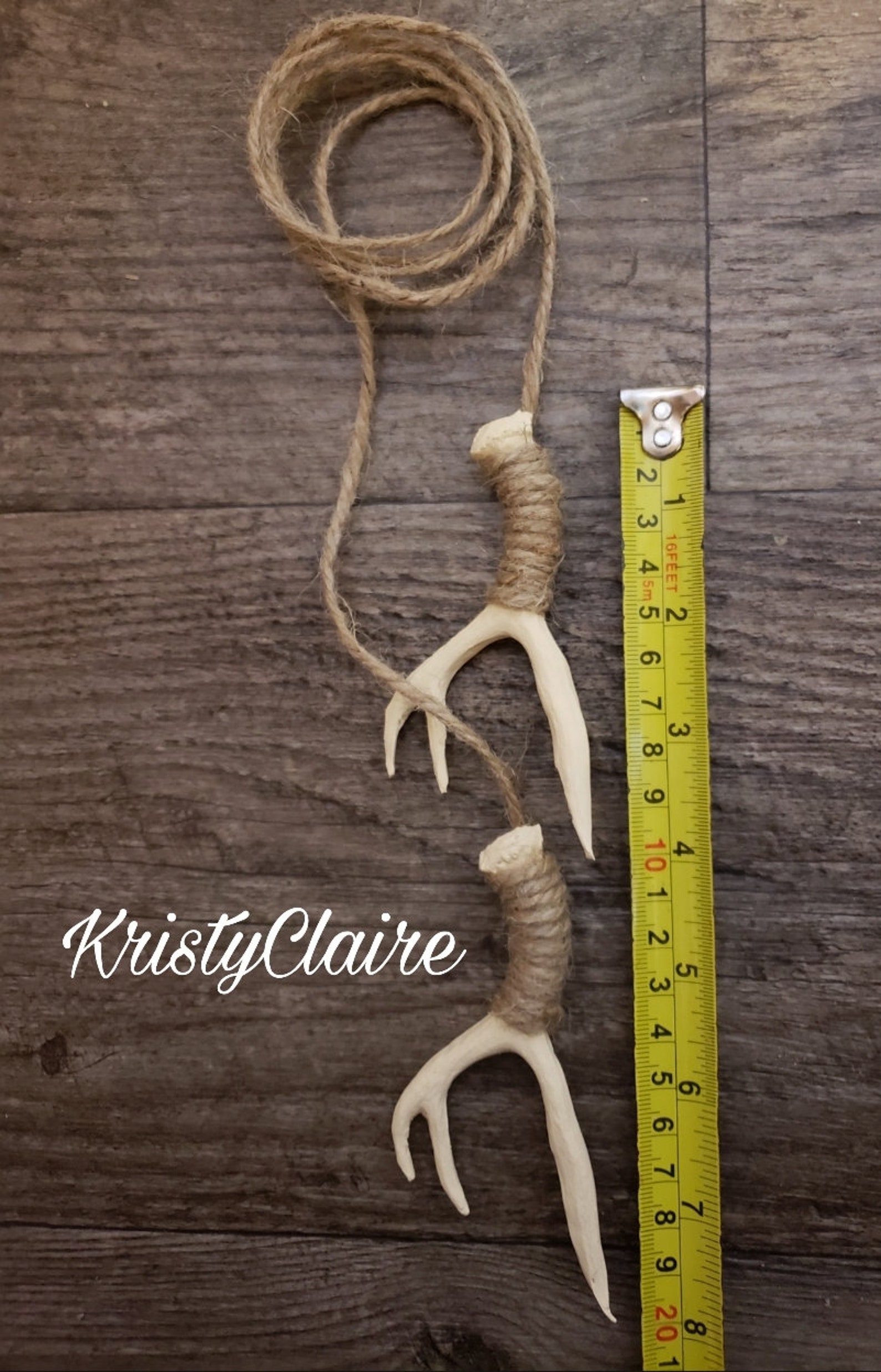 Rear View Mirror Antler Accessories Ivory Charm Decoration Etsy