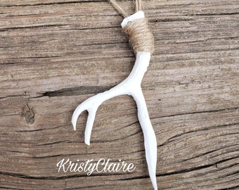 Antler Ornament, Deer Antler, Taxidermy, Faux, Christmas Decorations, Hunting, Fishing, Redneck, Country, Camo