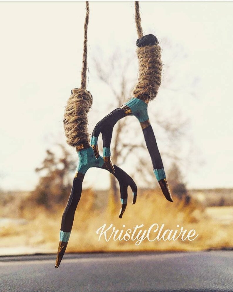 Rear View Mirror Tribal Antler Accessories Charm Etsy