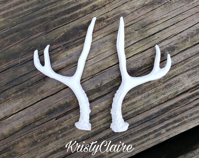 Antler Pair, Faux Antlers, Set, Mini Antlers, Taxidermy, Craft