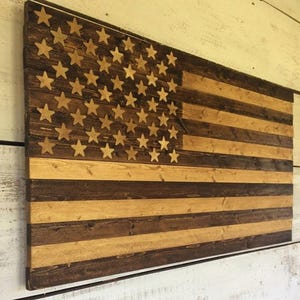 Wood American Flag, Wooden Flag, Distressed America Flag, Wooden American Flag, Wood Flag, American Flag Wall Hanging, Wooden Flag