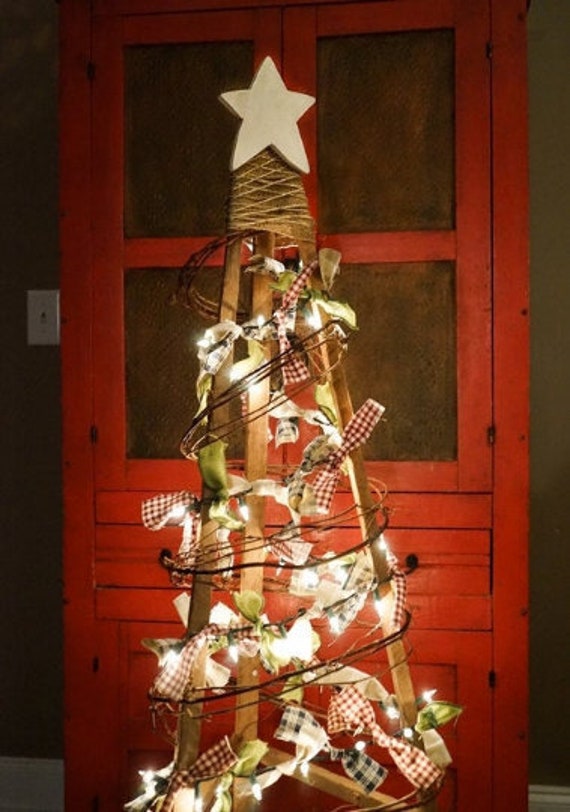 30 Christmas Tree Primitive Christmas Tree Christmas | Etsy