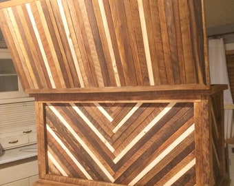 Wood Hope Chest, Hope Chest, Reclaimed Wood Trunk, Blanket Chest, Farmhouse Decor, Storage Chest, Wood Trunk, Wood Storage Trunk