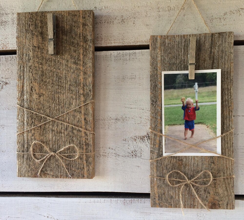 Wood Picture Frame, Farmhouse Picture Frames, Barnwood Picture Frames
