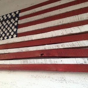 American Flag, Wood American Flag, Wood Wall Hanging, Wood Wall Flag, Wooden Flag, American Flag Wood, Barn Wood Flag, Wood Art