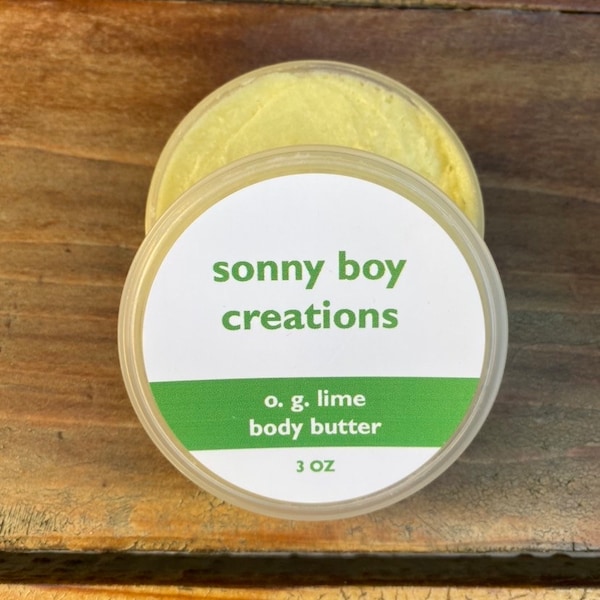 Sonny Boy Creations "O. G. Lime” Body Butter