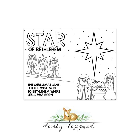 Coloring Pages Mary And Joseph - Il 570xN.3489695020 Q40t 