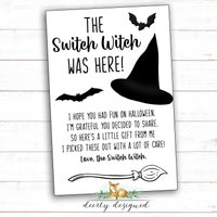 Switch Witch Letters - Etsy