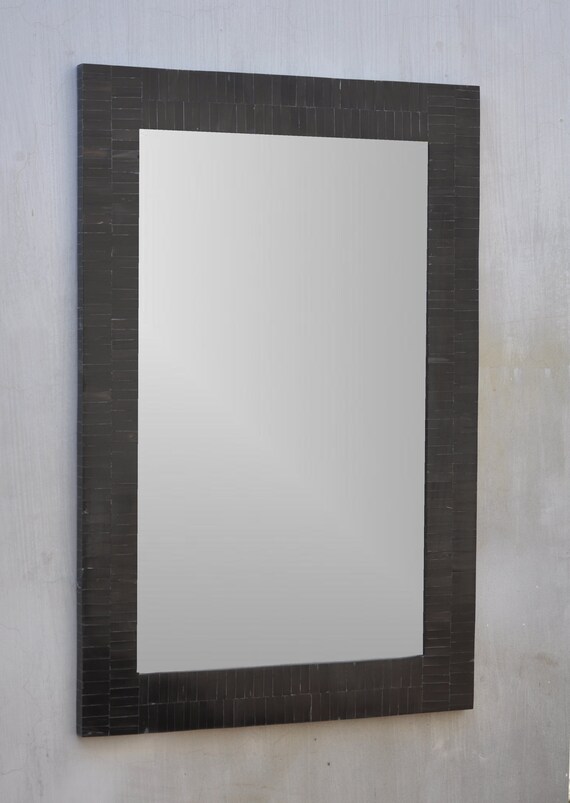 Indian Bone Inlay Decorative Handmade Home Decor Mirror Frame Furniture