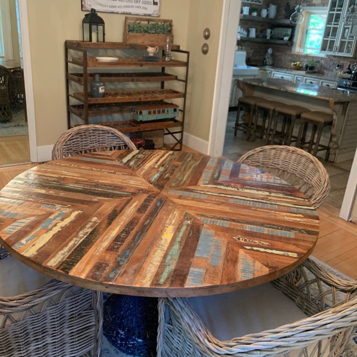 Handmade Rustic Reclaimed Wooden Table Top / Coffee Table Top Etsy