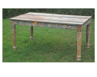 Handmade Rustic Reclaimed wood Dining Table Furniture