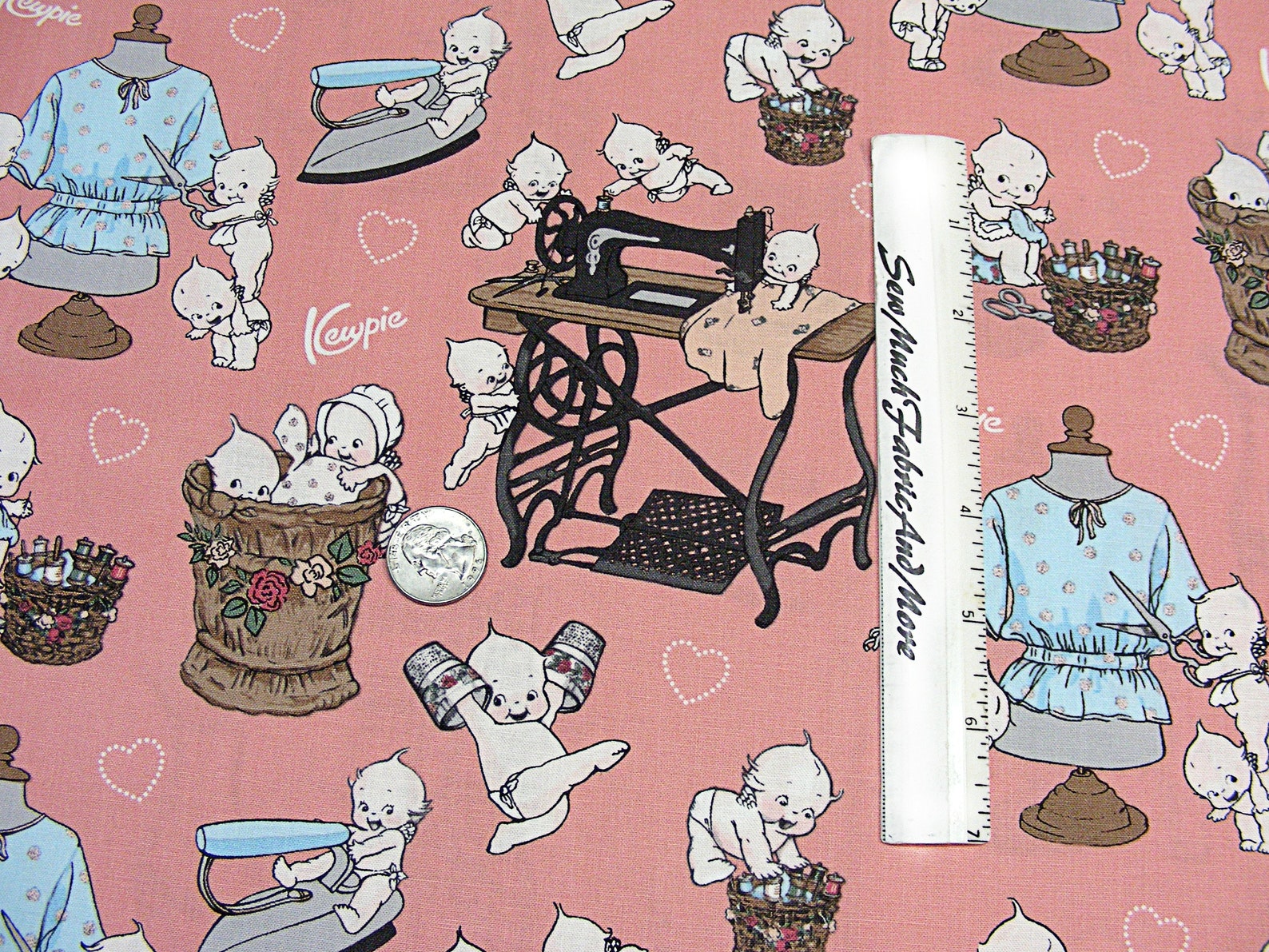Sew Kewpie Fabric Sewing Themeby the Yard and 1/2 Yard5 Etsy