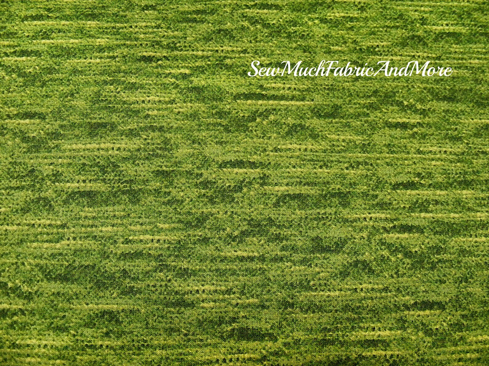 Quilt Trail Green fields landscape fabricby the yard and 1/2 Etsy