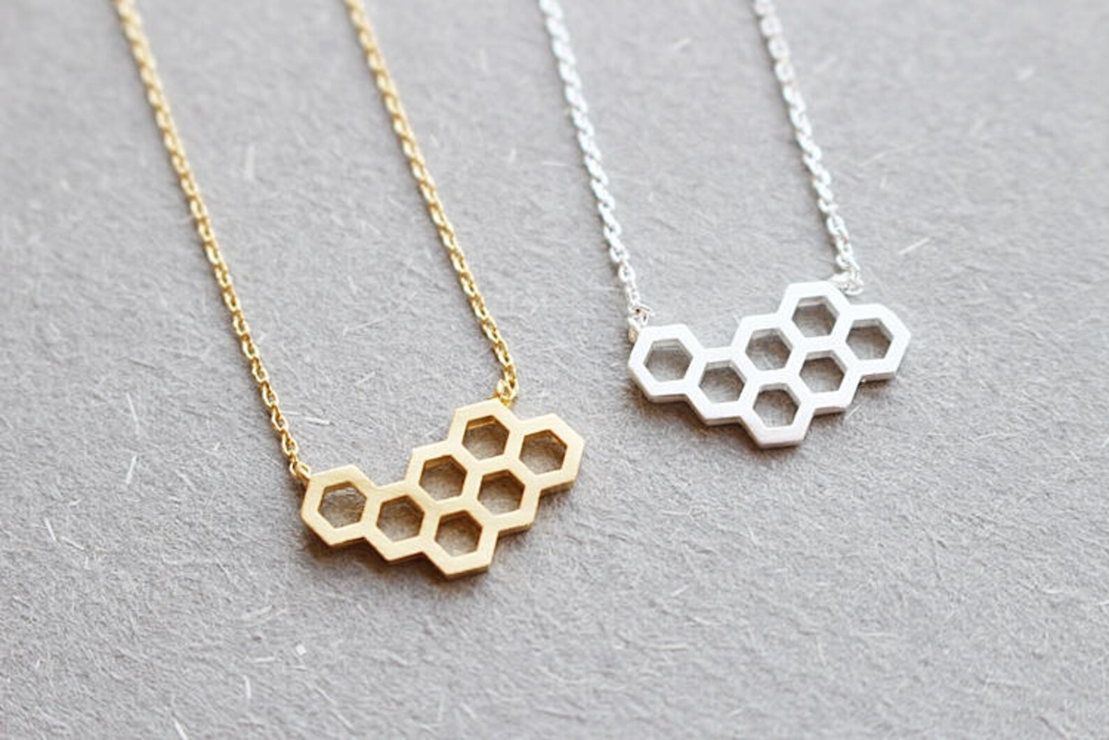 pendant necklace Bee hive necklace Bridesmaid Etsy
