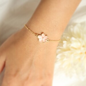 FLEUR DE LILLY BRACELET, CHERRY BLOSSOM PINK