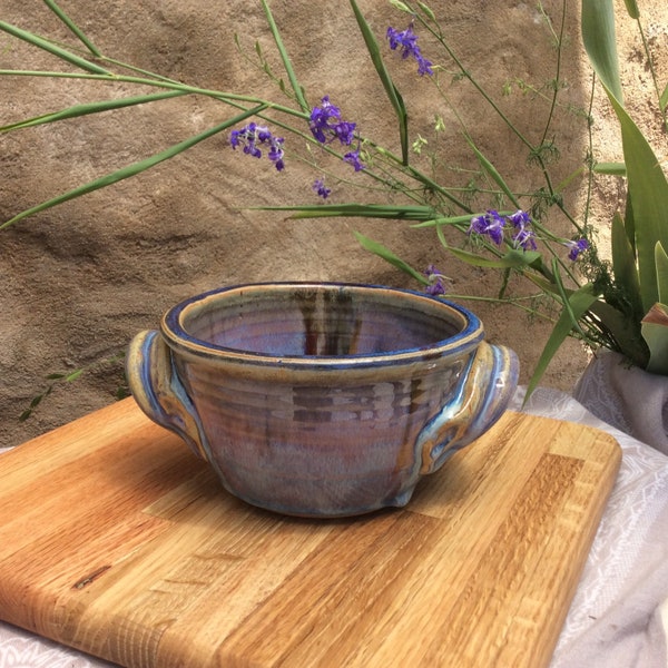 Bread Baker, Ayers Pottery, Loaf Pan, Christmas Gift, Bread Bowl, Sonoma Sunset