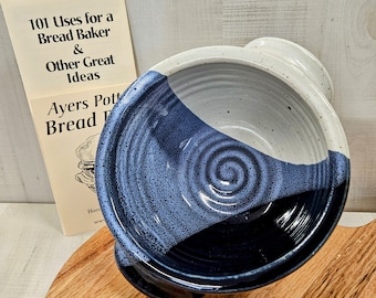 Bread Baker, Ayers Pottery, Loaf Pan, Christmas Gift, Bread Bowl, Riverside