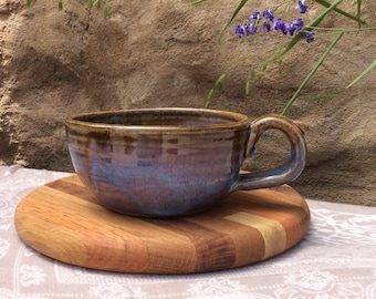 1 Soup Bowl, Fugi Dawn, Soup Mug, Soup Bowl,  Ayers Pottery, Pottery Bowl, Handmade Pottery, Stoneware Bowl