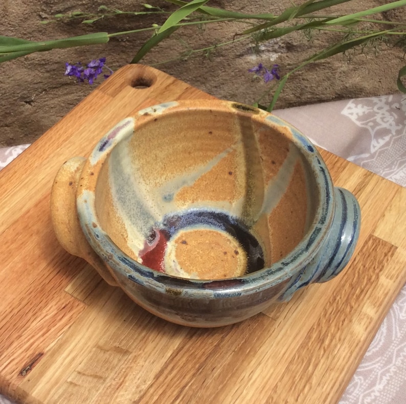 Blue Splash glaze.