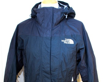Y2K The North Face HyVent Waterproof All Conditions Outerwear Quality Durable Versatile Vintage Hooded Mountain Parka Unisex Adult Small