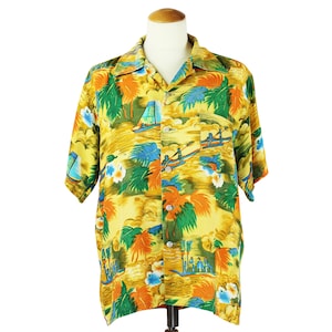 60s Rayon Shirt - Etsy 60s Rayon Shirt - Etsy