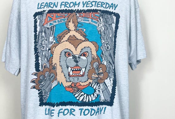 Vintage 1990s Learn from yesterday! Live for toda… - image 3