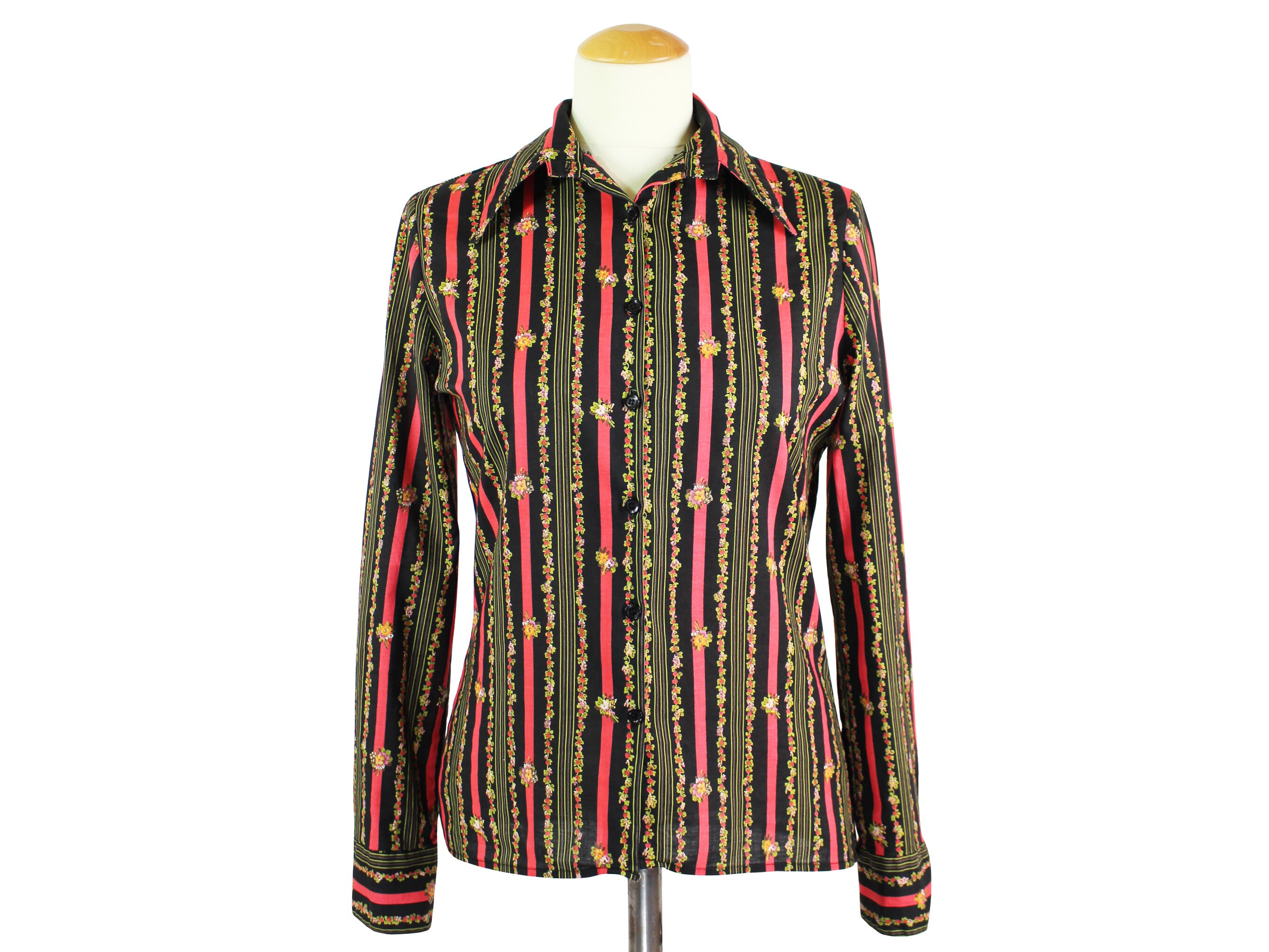 1950s Tiki Blouse - Etsy 1950s Tiki Blouse - Etsy