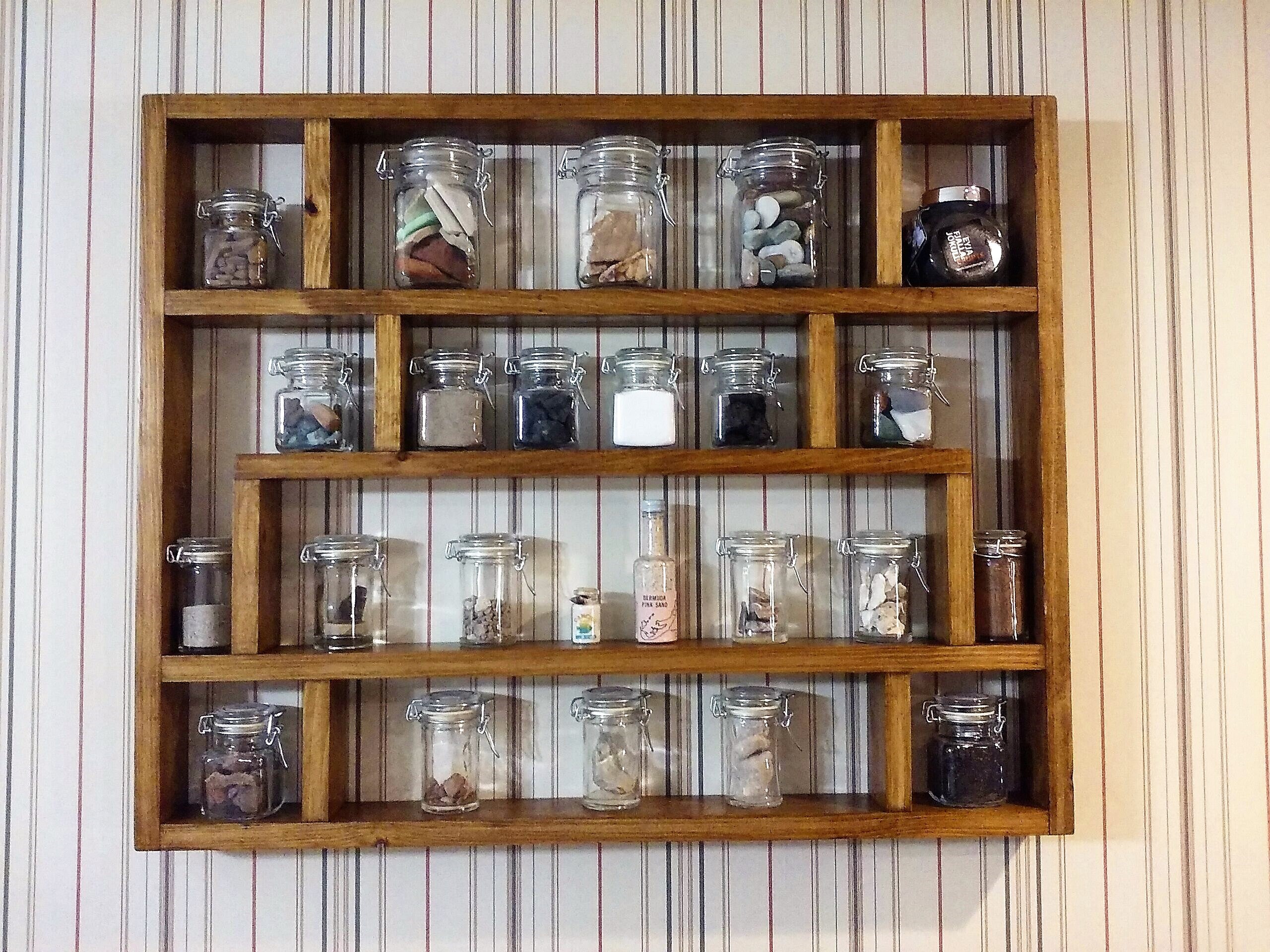 No. 4 Handmade Collectible Display Shelf Shot Glass Etsy