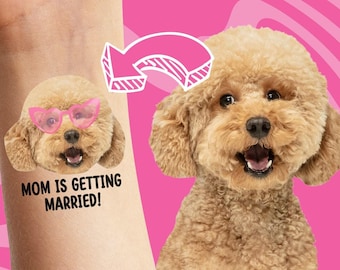 Custom Face Tattoos: Bachelorette Party Favors