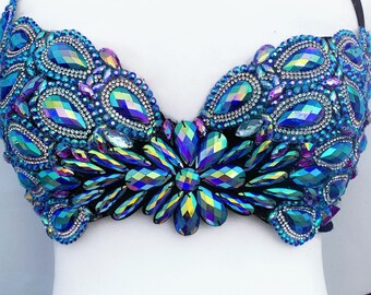 Rave Mermaid Bra | Etsy