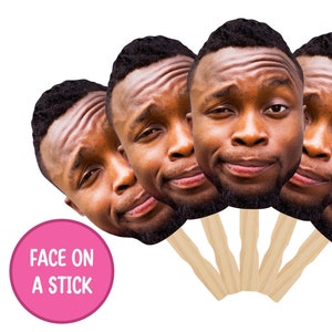 Custom Face on a Stick: Bachelorette Party Favors