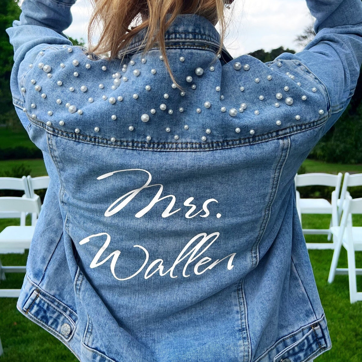 Custom Wedding Jacket Bride Gifts Future Mrs Personalized - Etsy