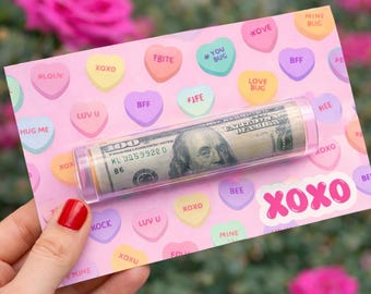 Teen valentine gift – Cash Valentines Gift | Valentine Money Card for Kids, Classroom & Party Favors