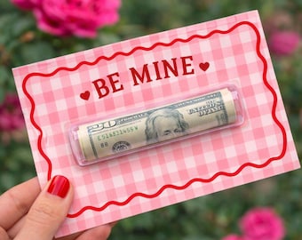 Valentine's Day Money Holder Card, Teen Gift