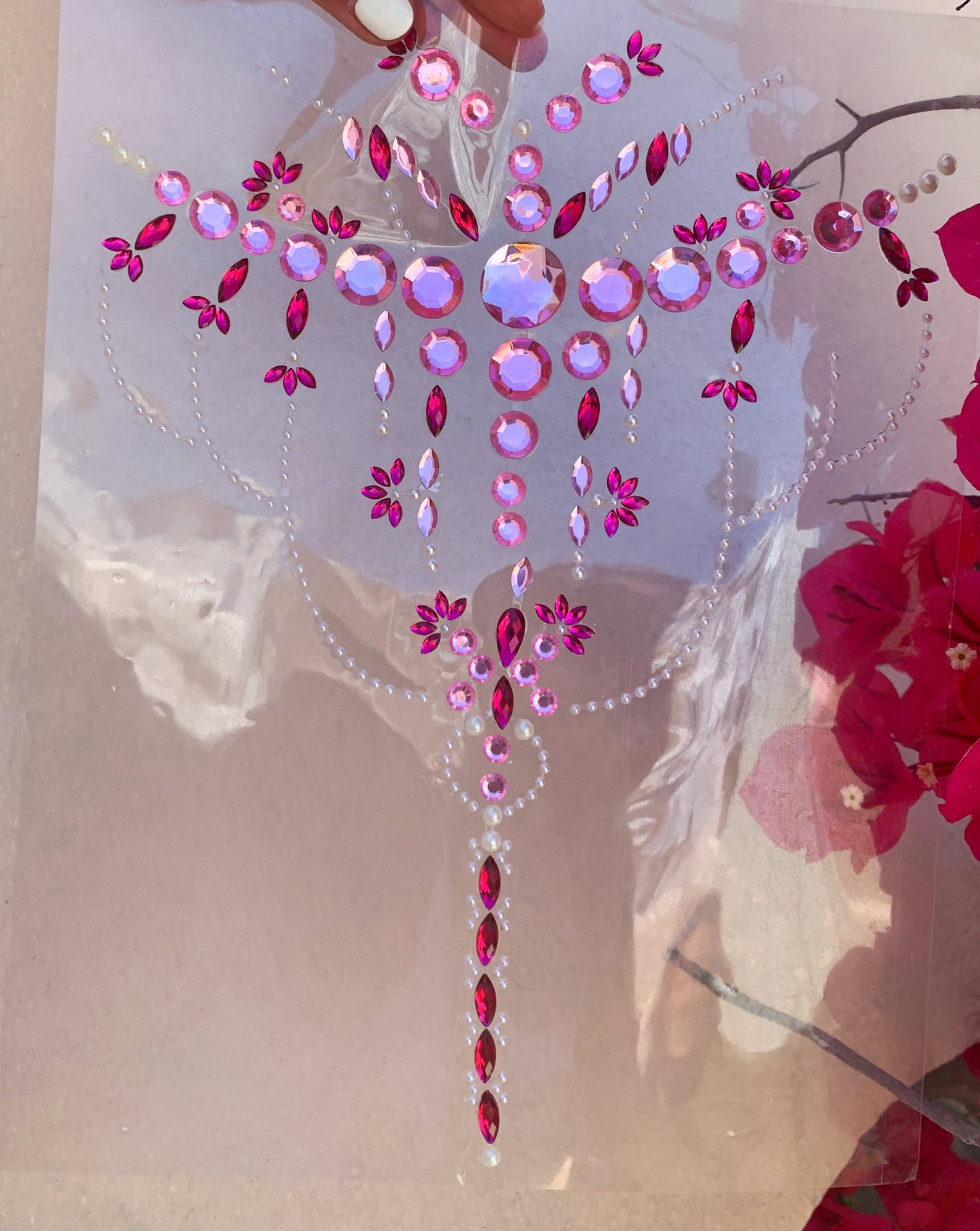 Face Gems Body Gems SILVER GOLD or PINK Face & Body Jewels Etsy