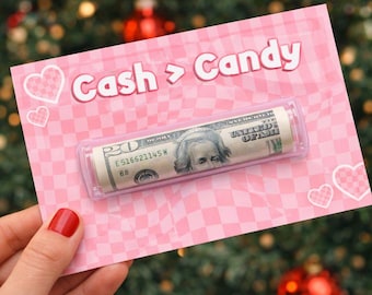 valentines day gift, Gift for valentine's Money Holder Card Valentine's gift valentine's card