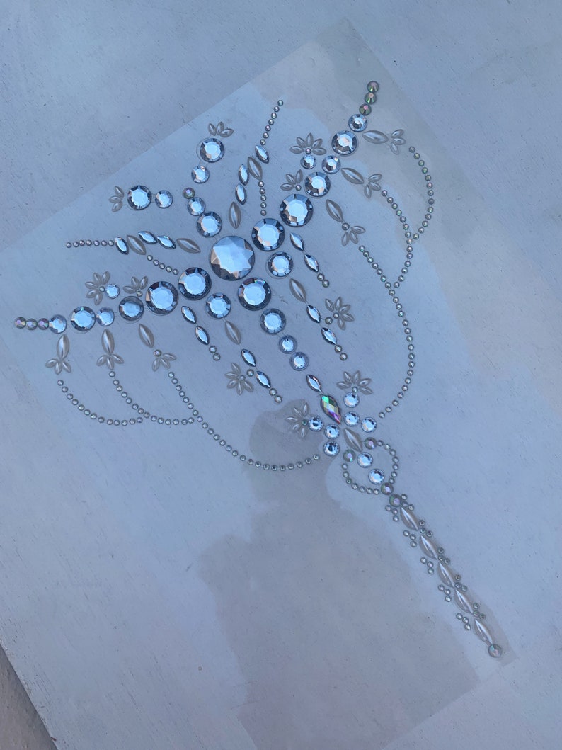 Face Gems Body Gems SILVER GOLD or PINK Face & Body Jewels Etsy