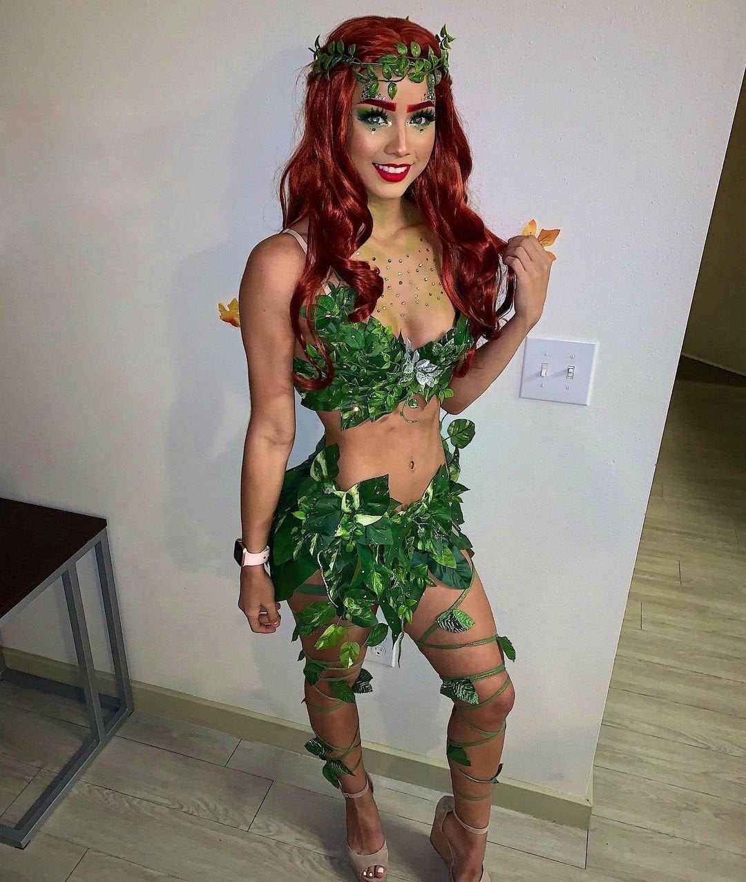 DIY Little Shop Of Horrors Venus Fly Trap Costume Poison Ivy Cosplay, Ivy  Costume, Horror Costume | Carnivorous Flower Gloves Halloween Costume  Cosplay Party Props | tk.gov.ba