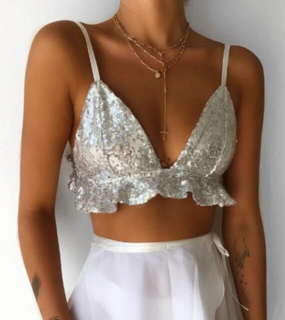 silver sequin bralette,OFF 79%,nalan.com.sg