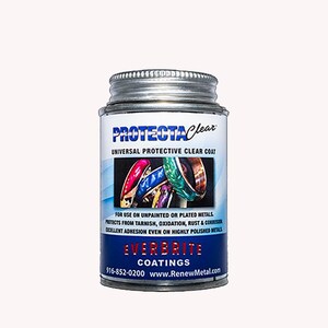 Protect Your Metal with 4 oz ProtectaClear - Clear Lacquer Sealer