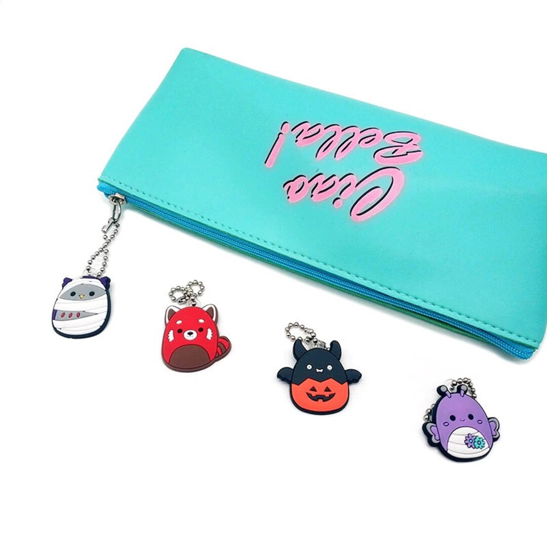 1x Cute Squishmallows Plush Inspired Rubber Charm Keychains Etsy