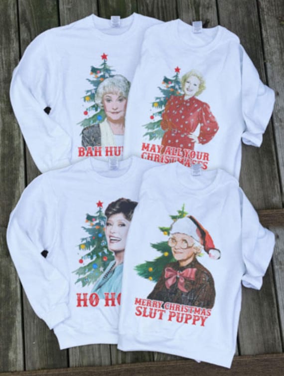 golden girls christmas sweatshirt