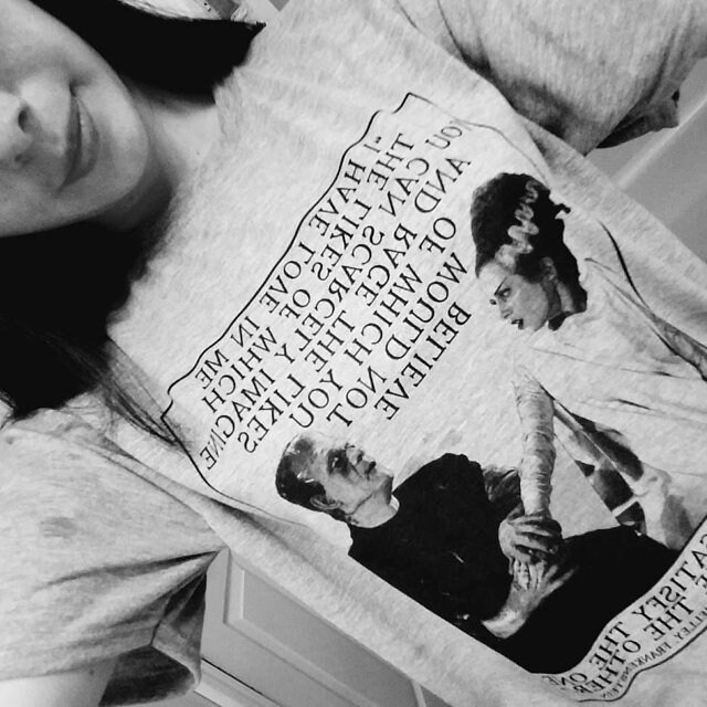 Frankenstein and Bride Quote I Have Love in Me the Likes of Etsy