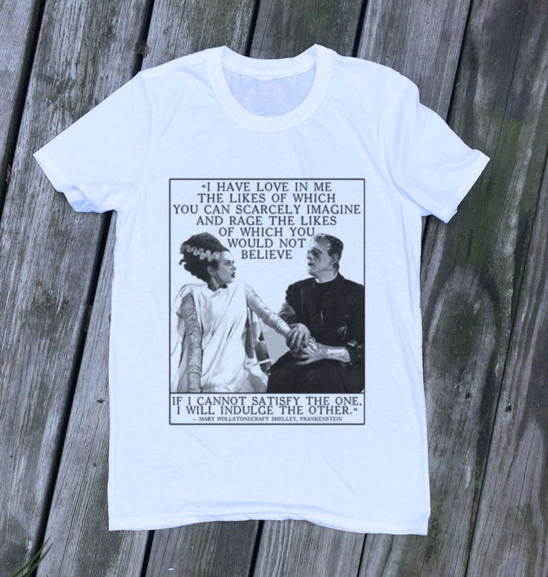 Frankenstein and Bride Quote I Have Love in Me the Likes of Etsy Canada