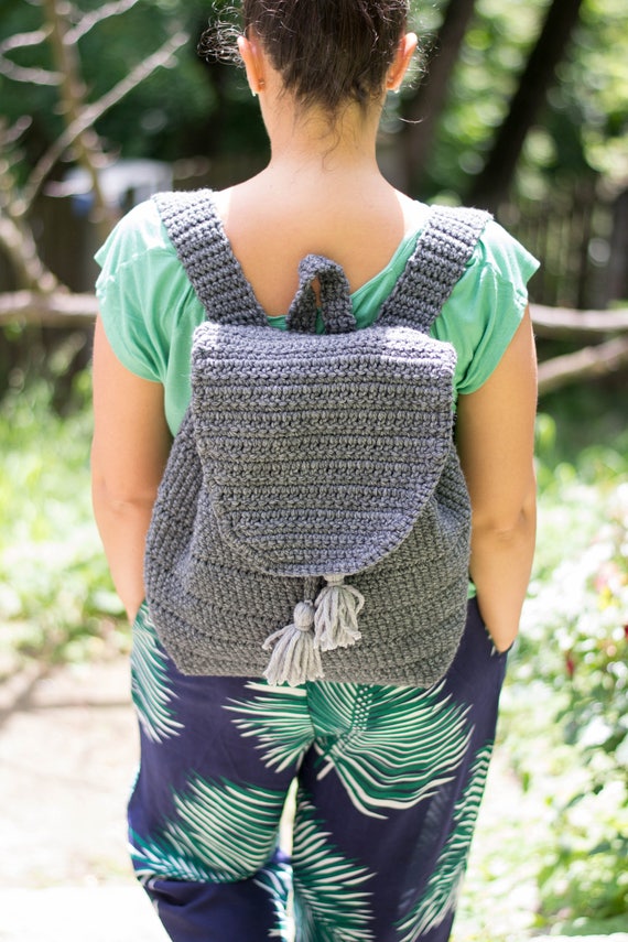 Red Heart Crochet Pack A Bunch Backpack Pattern Pattern | Yarnspirations