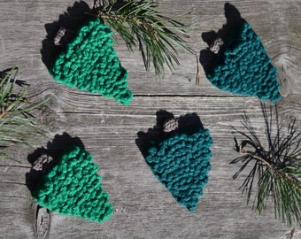 Fir Tree Crochet Pattern, Christmas Ornament, Christmas Tree, Winter Decor