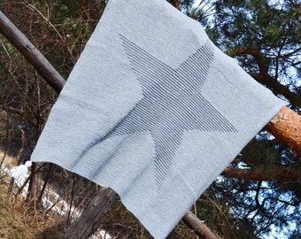 Star Baby Blanket, Knitting baby blanket, PDF Pattern, Blanket pattern instant download