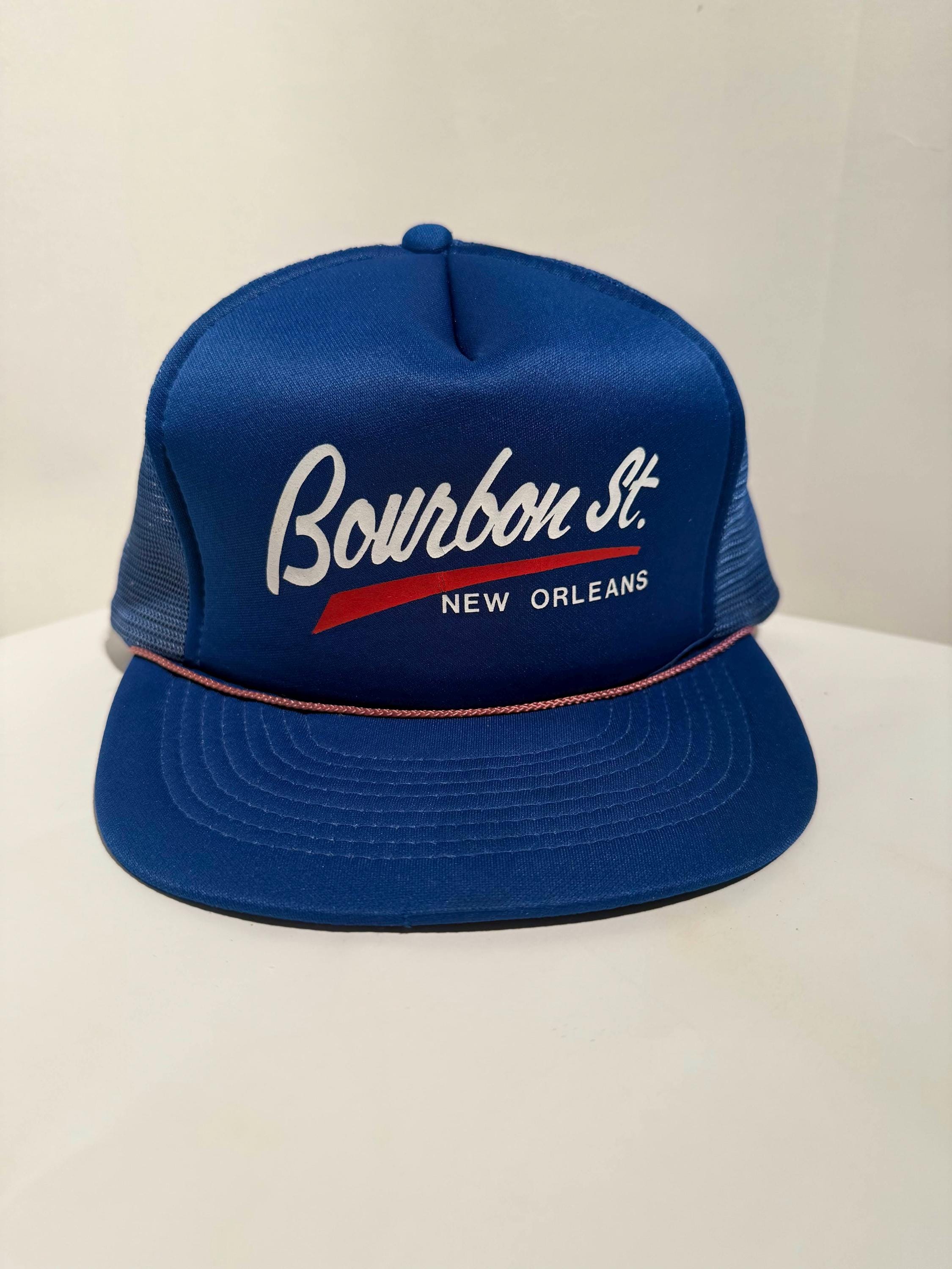 Vintage Bourbon St., New Orleans Trucker Hat - Etsy display picture 3